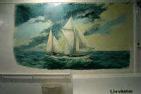 Maleri på "Stena Nautica"